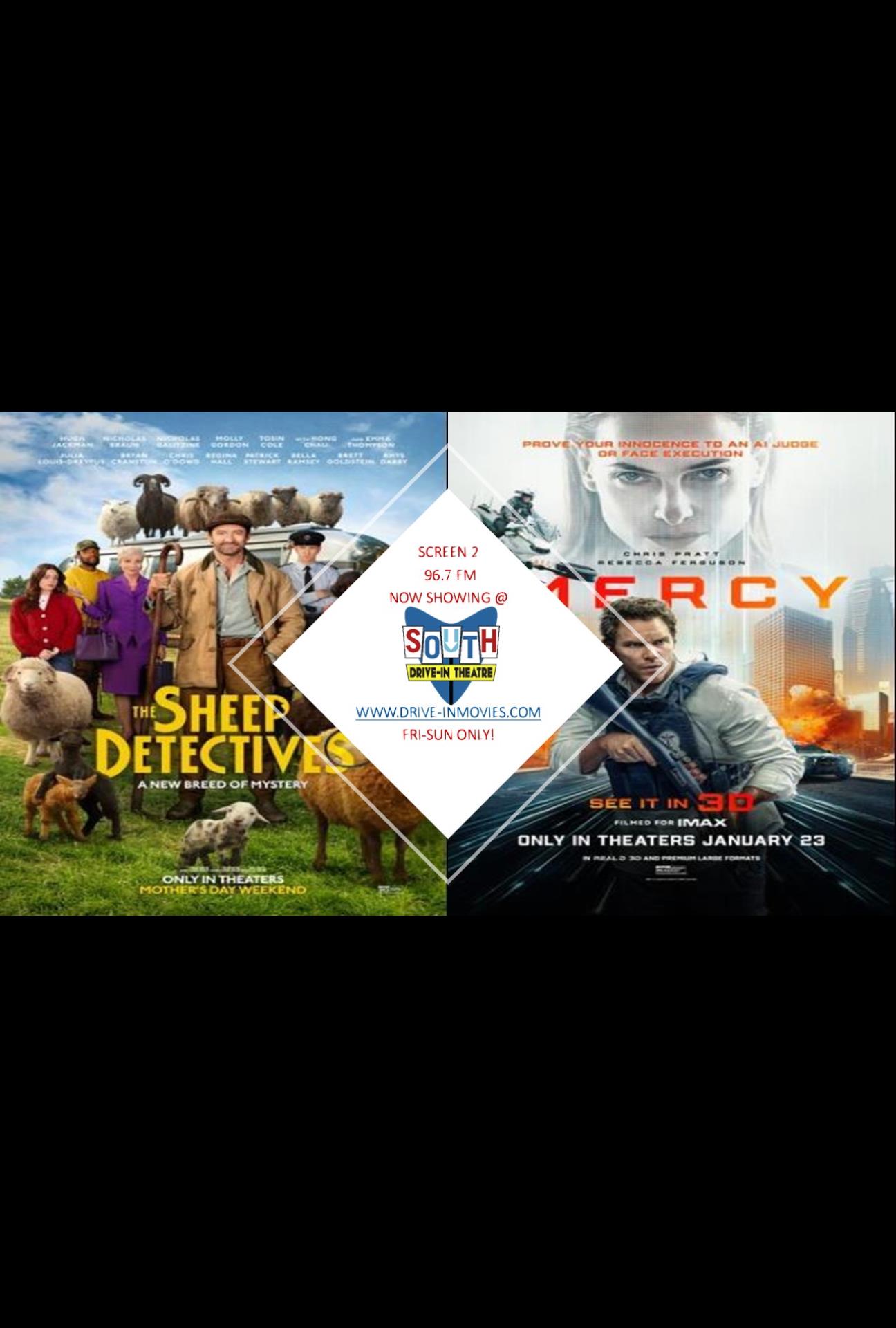 THE SHEEP DETECTIVES & MERCY ST2