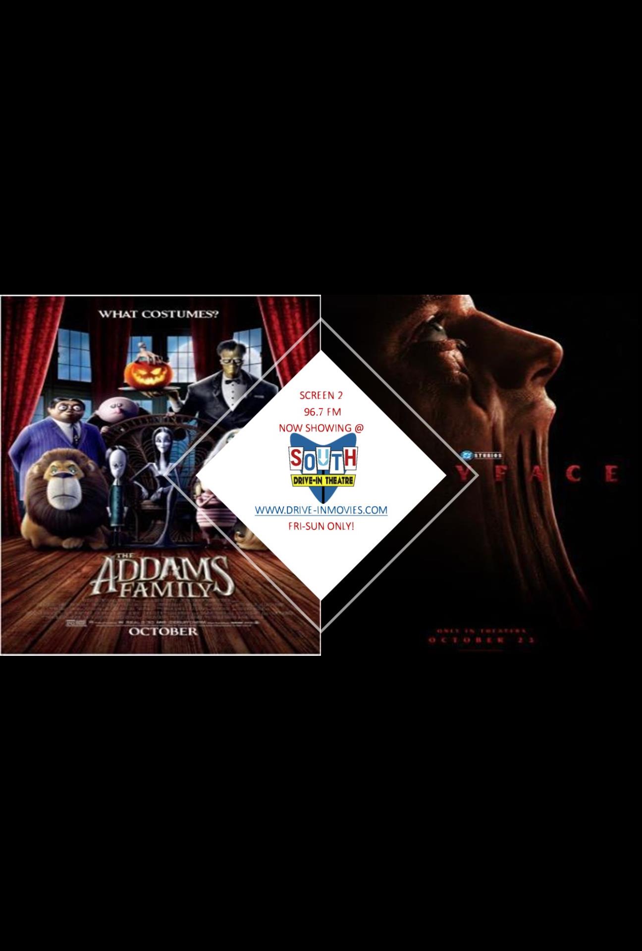 ADDAMS FAMILY 2019 & CLAYFACE ST2 — Arts & culture in South Drive-In Theater · Columbus, OH